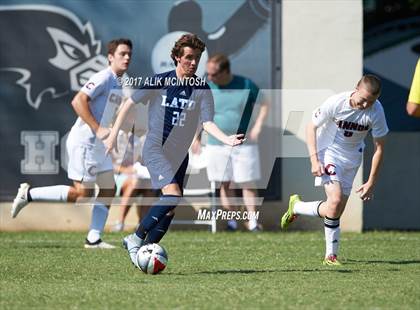Thumbnail 1 in Charlotte Latin vs. Cannon (Ravenscroft Soccer Invitational) photogallery.