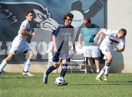 Thumbnail 3 in Charlotte Latin vs. Cannon (Ravenscroft Soccer Invitational) photogallery.