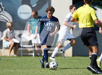 Thumbnail 2 in Charlotte Latin vs. Cannon (Ravenscroft Soccer Invitational) photogallery.