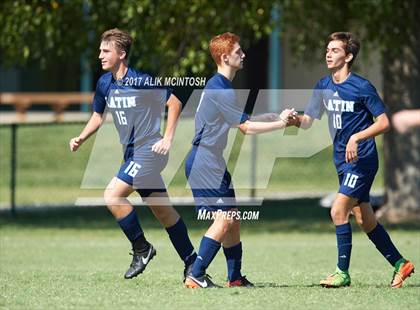 Thumbnail 3 in Charlotte Latin vs. Cannon (Ravenscroft Soccer Invitational) photogallery.