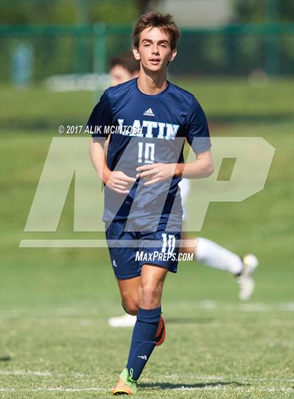 Thumbnail 3 in Charlotte Latin vs. Cannon (Ravenscroft Soccer Invitational) photogallery.