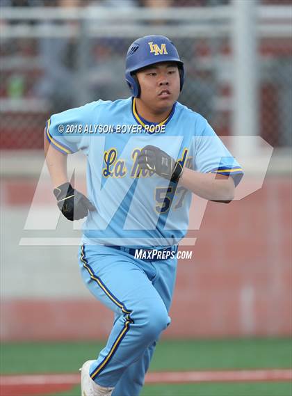 Thumbnail 2 in La Mirada vs. JSerra Catholic (The Boras Classic South Championship) photogallery.