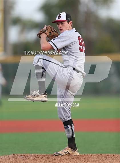 Thumbnail 3 in La Mirada vs. JSerra Catholic (The Boras Classic South Championship) photogallery.