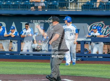 Thumbnail 1 in Keller vs Hebron (Game 3 UIL 6A Bi-District Playoff) photogallery.