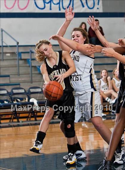 Thumbnail 1 in Northland Christian vs. Second Baptist (TAPPS District 4-4A Basketball Tournament) photogallery.
