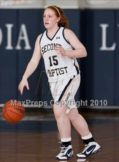 Thumbnail 2 in Northland Christian vs. Second Baptist (TAPPS District 4-4A Basketball Tournament) photogallery.