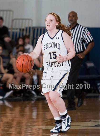 Thumbnail 3 in Northland Christian vs. Second Baptist (TAPPS District 4-4A Basketball Tournament) photogallery.