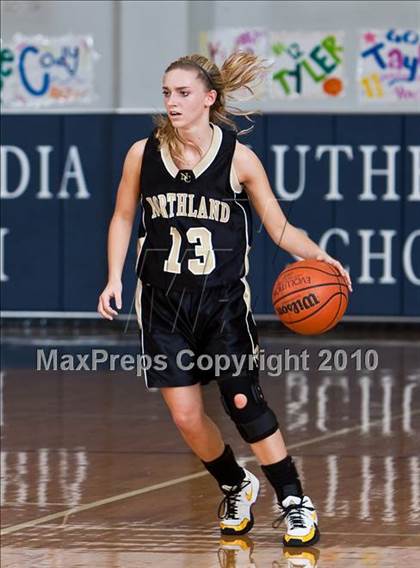 Thumbnail 2 in Northland Christian vs. Second Baptist (TAPPS District 4-4A Basketball Tournament) photogallery.