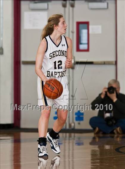 Thumbnail 1 in Northland Christian vs. Second Baptist (TAPPS District 4-4A Basketball Tournament) photogallery.
