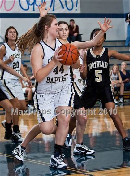 Thumbnail 2 in Northland Christian vs. Second Baptist (TAPPS District 4-4A Basketball Tournament) photogallery.