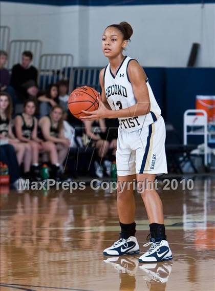 Thumbnail 2 in Northland Christian vs. Second Baptist (TAPPS District 4-4A Basketball Tournament) photogallery.