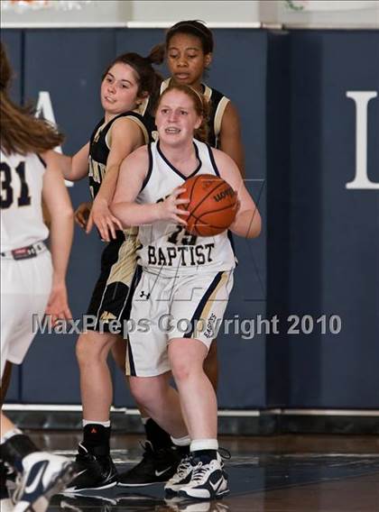 Thumbnail 3 in Northland Christian vs. Second Baptist (TAPPS District 4-4A Basketball Tournament) photogallery.