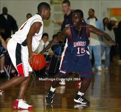 Thumbnail 1 in Modesto Christian vs. Salesian (Gridley Invit.) photogallery.