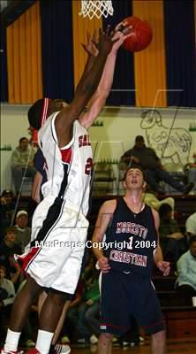 Thumbnail 2 in Modesto Christian vs. Salesian (Gridley Invit.) photogallery.