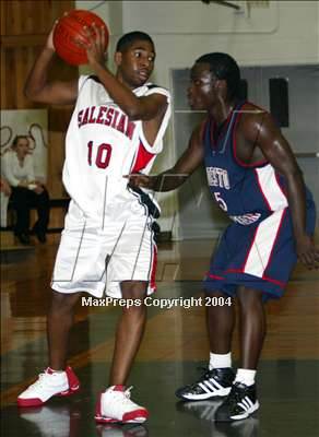 Thumbnail 2 in Modesto Christian vs. Salesian (Gridley Invit.) photogallery.
