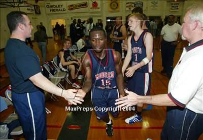 Thumbnail 3 in Modesto Christian vs. Salesian (Gridley Invit.) photogallery.