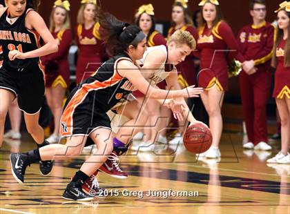 Thumbnail 2 in Santa Rosa vs. Cardinal Newman (CIF NBL Championship) photogallery.