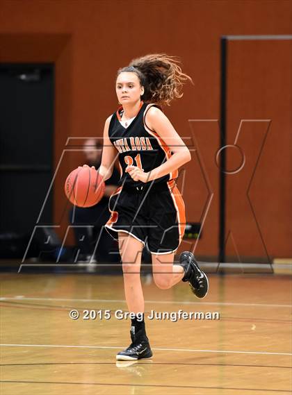 Thumbnail 1 in Santa Rosa vs. Cardinal Newman (CIF NBL Championship) photogallery.