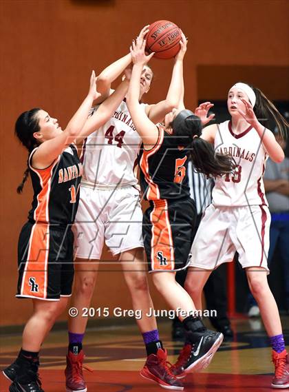 Thumbnail 2 in Santa Rosa vs. Cardinal Newman (CIF NBL Championship) photogallery.