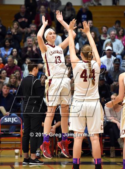 Thumbnail 1 in Santa Rosa vs. Cardinal Newman (CIF NBL Championship) photogallery.