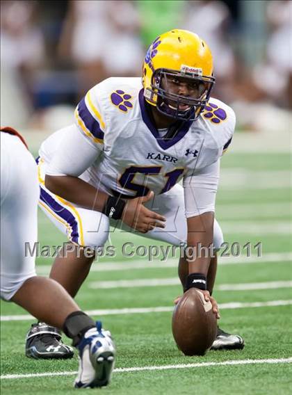 Thumbnail 1 in Karr vs. Bowie (Kirk Herbstreit National Kickoff Classic) photogallery.