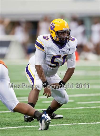 Thumbnail 3 in Karr vs. Bowie (Kirk Herbstreit National Kickoff Classic) photogallery.