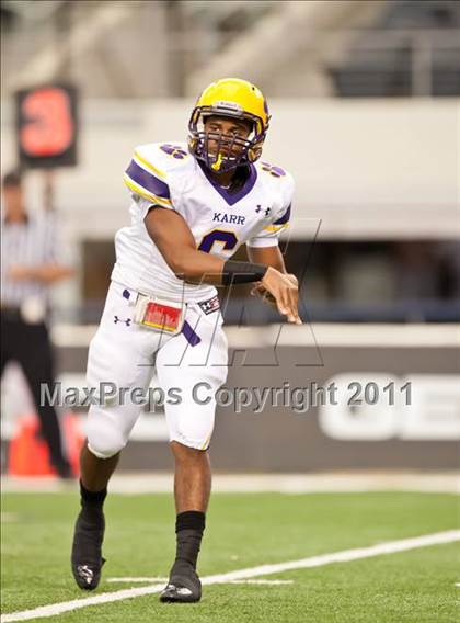 Thumbnail 3 in Karr vs. Bowie (Kirk Herbstreit National Kickoff Classic) photogallery.