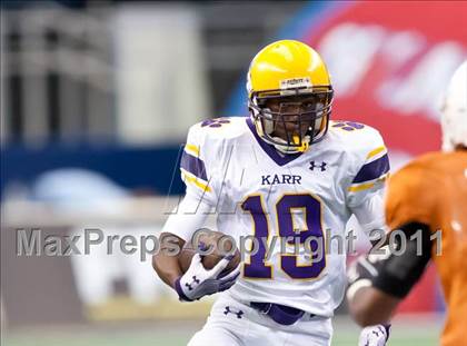 Thumbnail 3 in Karr vs. Bowie (Kirk Herbstreit National Kickoff Classic) photogallery.