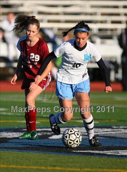 Thumbnail 1 in  Becton/Wallington vs Mahwah (NJSIAA Tournament) photogallery.
