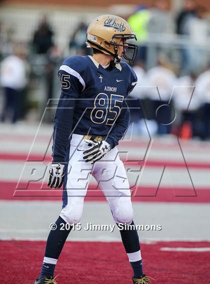 Thumbnail 1 in Mater Dei @ Althoff Catholic (IHSA 4A Semifinal) photogallery.