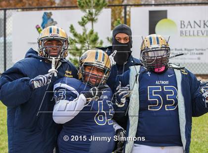 Thumbnail 2 in Mater Dei @ Althoff Catholic (IHSA 4A Semifinal) photogallery.