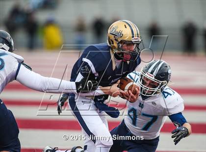 Thumbnail 2 in Mater Dei @ Althoff Catholic (IHSA 4A Semifinal) photogallery.