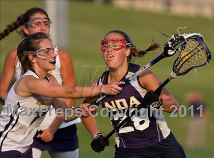 Thumbnail 3 in Notre Dame Academy vs. Needham (MIAA Division 1 South Semifinal) photogallery.