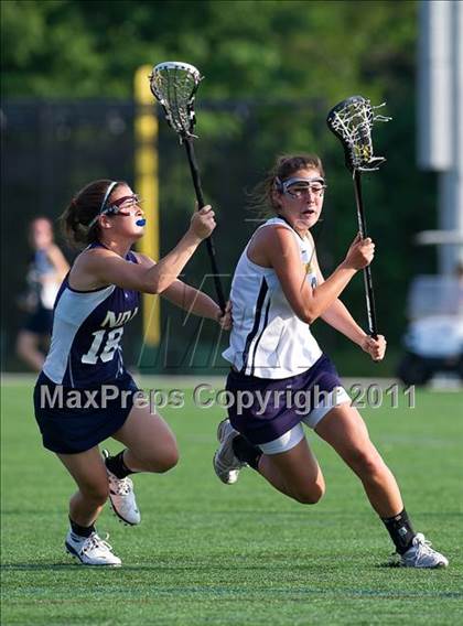 Thumbnail 2 in Notre Dame Academy vs. Needham (MIAA Division 1 South Semifinal) photogallery.