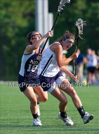 Thumbnail 2 in Notre Dame Academy vs. Needham (MIAA Division 1 South Semifinal) photogallery.
