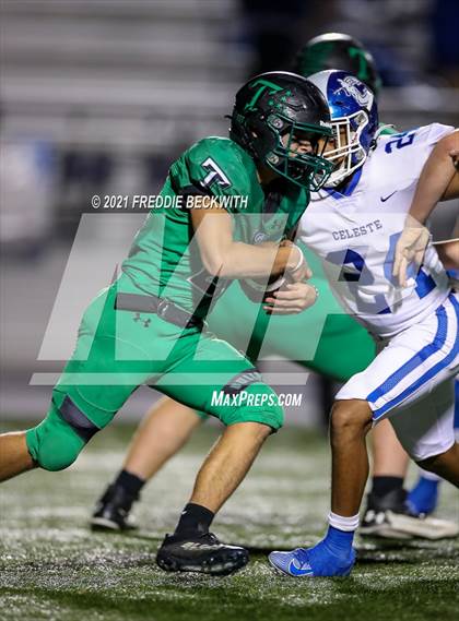 Thumbnail 2 in Tioga vs. Celeste (UIL 2A Bi-District) photogallery.