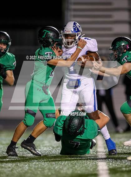Thumbnail 3 in Tioga vs. Celeste (UIL 2A Bi-District) photogallery.