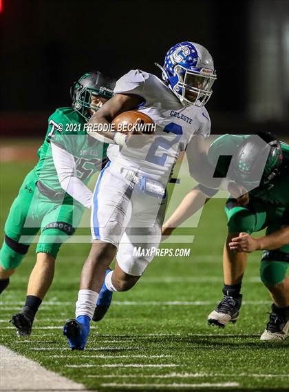 Thumbnail 3 in Tioga vs. Celeste (UIL 2A Bi-District) photogallery.