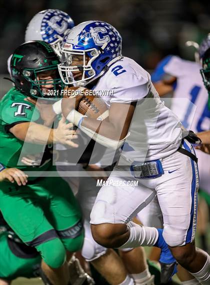 Thumbnail 2 in Tioga vs. Celeste (UIL 2A Bi-District) photogallery.