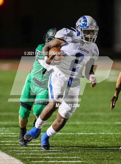 Thumbnail 2 in Tioga vs. Celeste (UIL 2A Bi-District) photogallery.