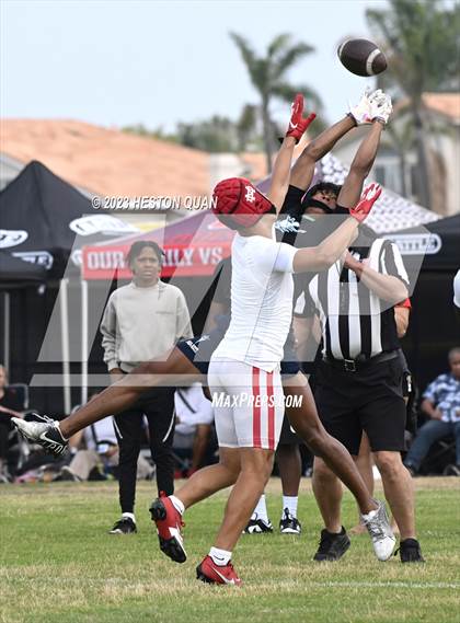 Thumbnail 3 in Corona del Mar vs. Mater Dei (Battle At The Beach) photogallery.