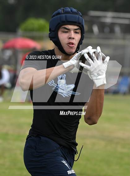 Thumbnail 1 in Corona del Mar vs. Mater Dei (Battle At The Beach) photogallery.