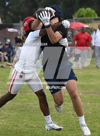 Thumbnail 1 in Corona del Mar vs. Mater Dei (Battle At The Beach) photogallery.