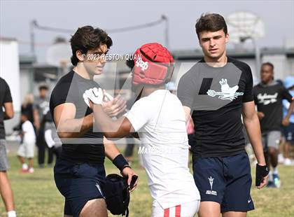 Thumbnail 3 in Corona del Mar vs. Mater Dei (Battle At The Beach) photogallery.