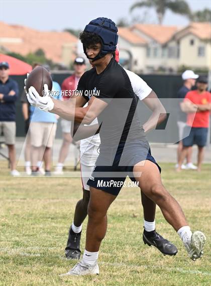 Thumbnail 2 in Corona del Mar vs. Mater Dei (Battle At The Beach) photogallery.
