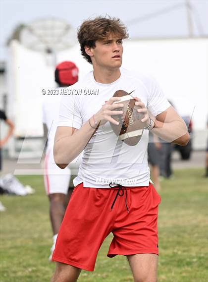 Thumbnail 3 in Corona del Mar vs. Mater Dei (Battle At The Beach) photogallery.