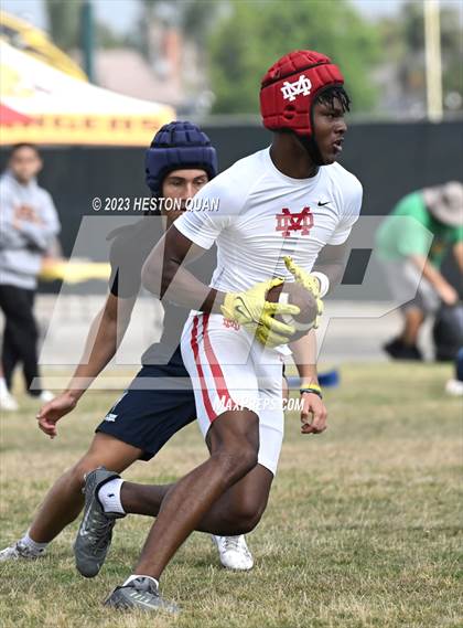 Thumbnail 1 in Corona del Mar vs. Mater Dei (Battle At The Beach) photogallery.