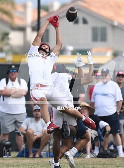 Thumbnail 2 in Corona del Mar vs. Mater Dei (Battle At The Beach) photogallery.