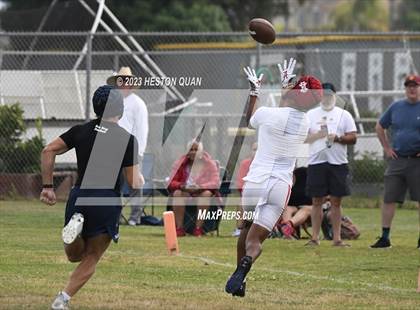 Thumbnail 2 in Corona del Mar vs. Mater Dei (Battle At The Beach) photogallery.