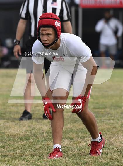 Thumbnail 2 in Corona del Mar vs. Mater Dei (Battle At The Beach) photogallery.